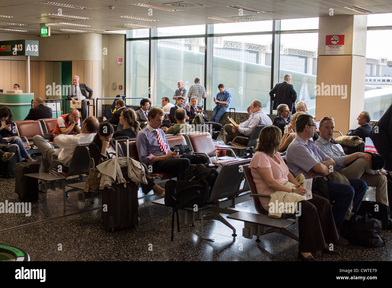 Italian airport traveling hi-res stock photography and images - Alamy, image size:1300x956