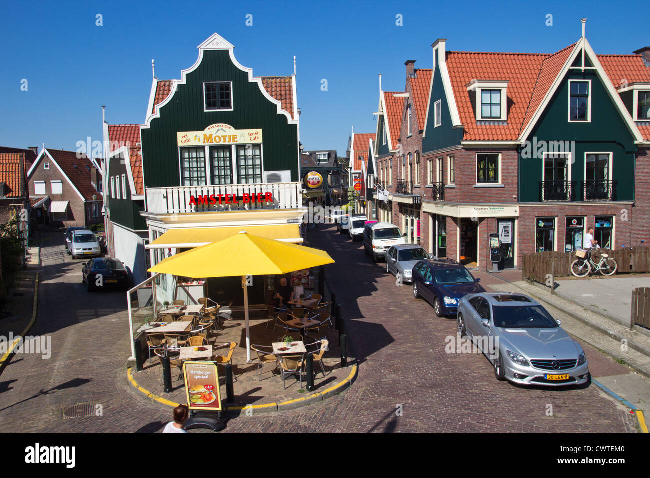 Touristic town of Volendam, Holland Stock Photo Alamy