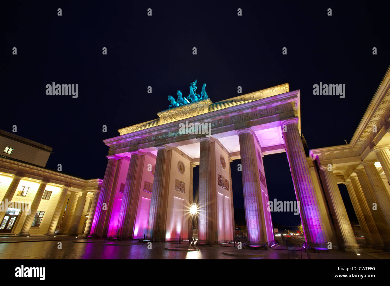 Branderburg Gate during 