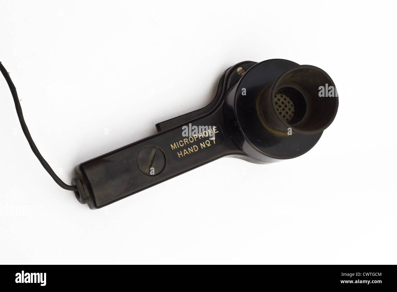 WW2 BRITISH NO. 7 HAND MICROPHONE Stock Photo Alamy