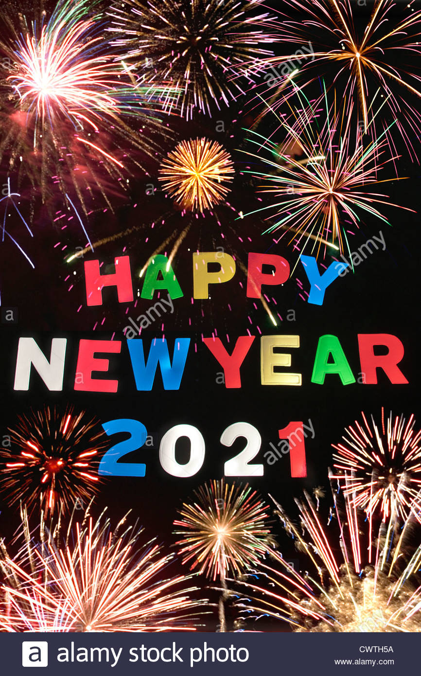 Happy New Year 2021 High Resolution Stock Photography and Images - Alamy