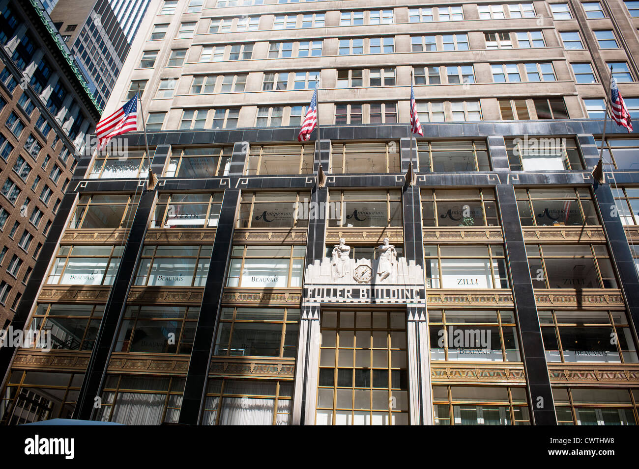 The Fuller Building on East 57th Street in midtown Manhattan in New York  Stock Photo - Alamy