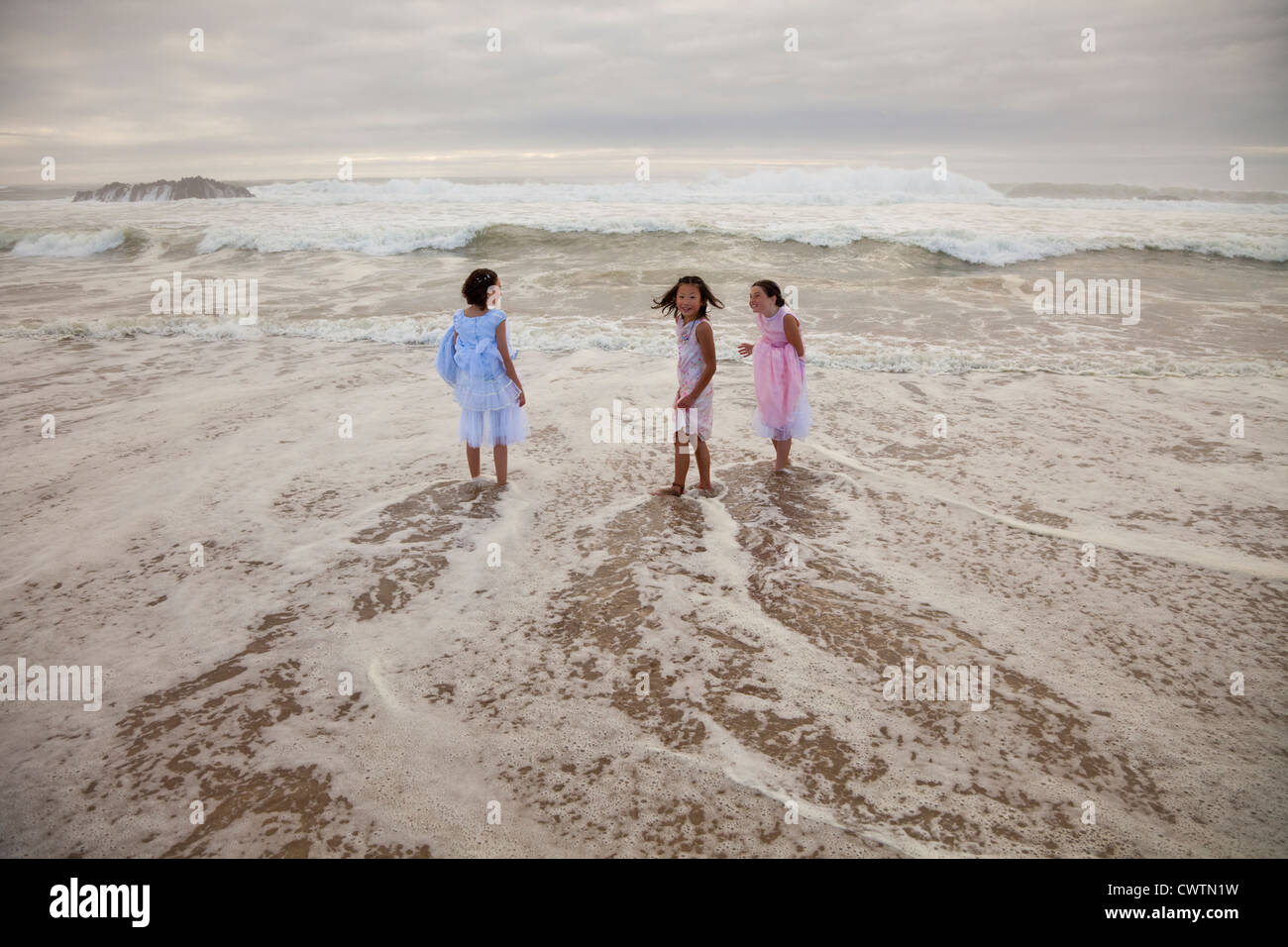 coast flower girl dresses