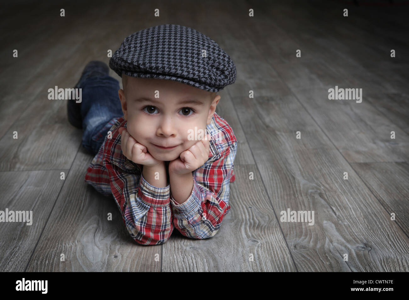 Boy wearing cap hi-res stock photography and images - Alamy