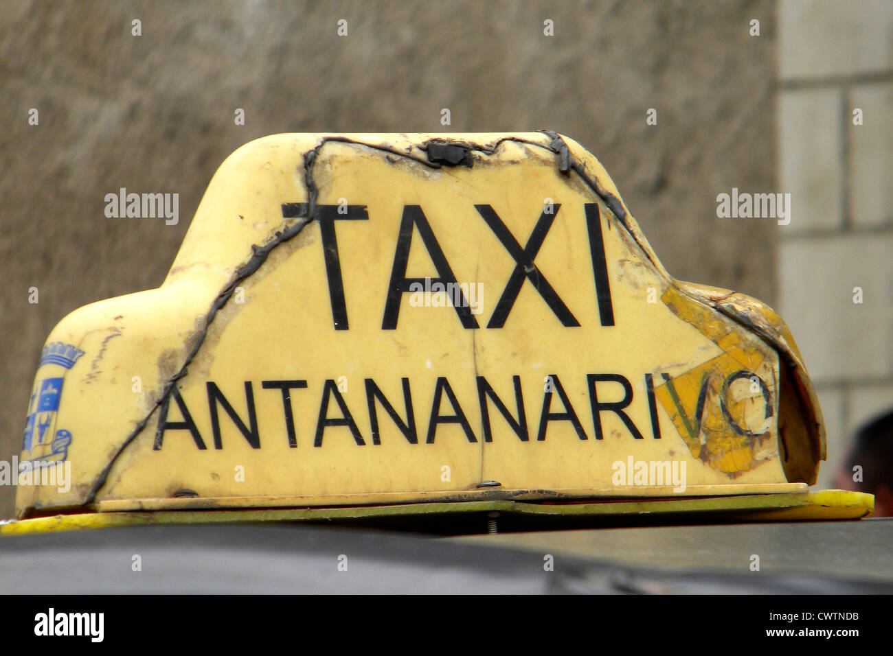 Madagascar, Antananarivo, taxi Stock Photo Alamy
