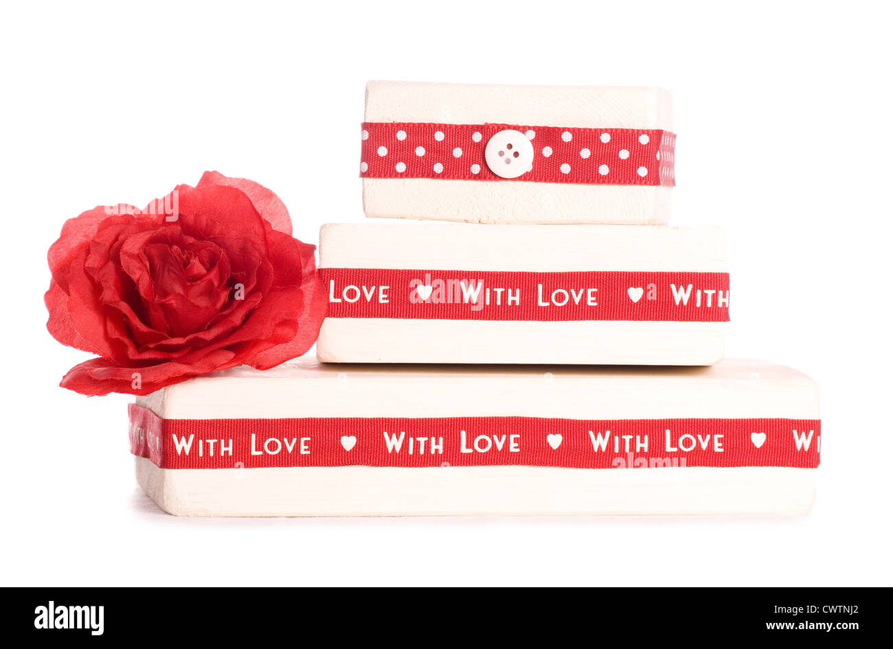 Building Blocks Of Love Cutout Stock Photo Alamy