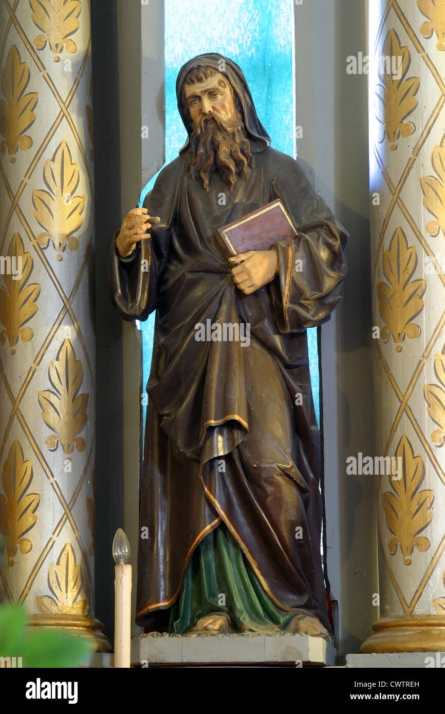 Statue of Saint Cyril Stock Photo Alamy