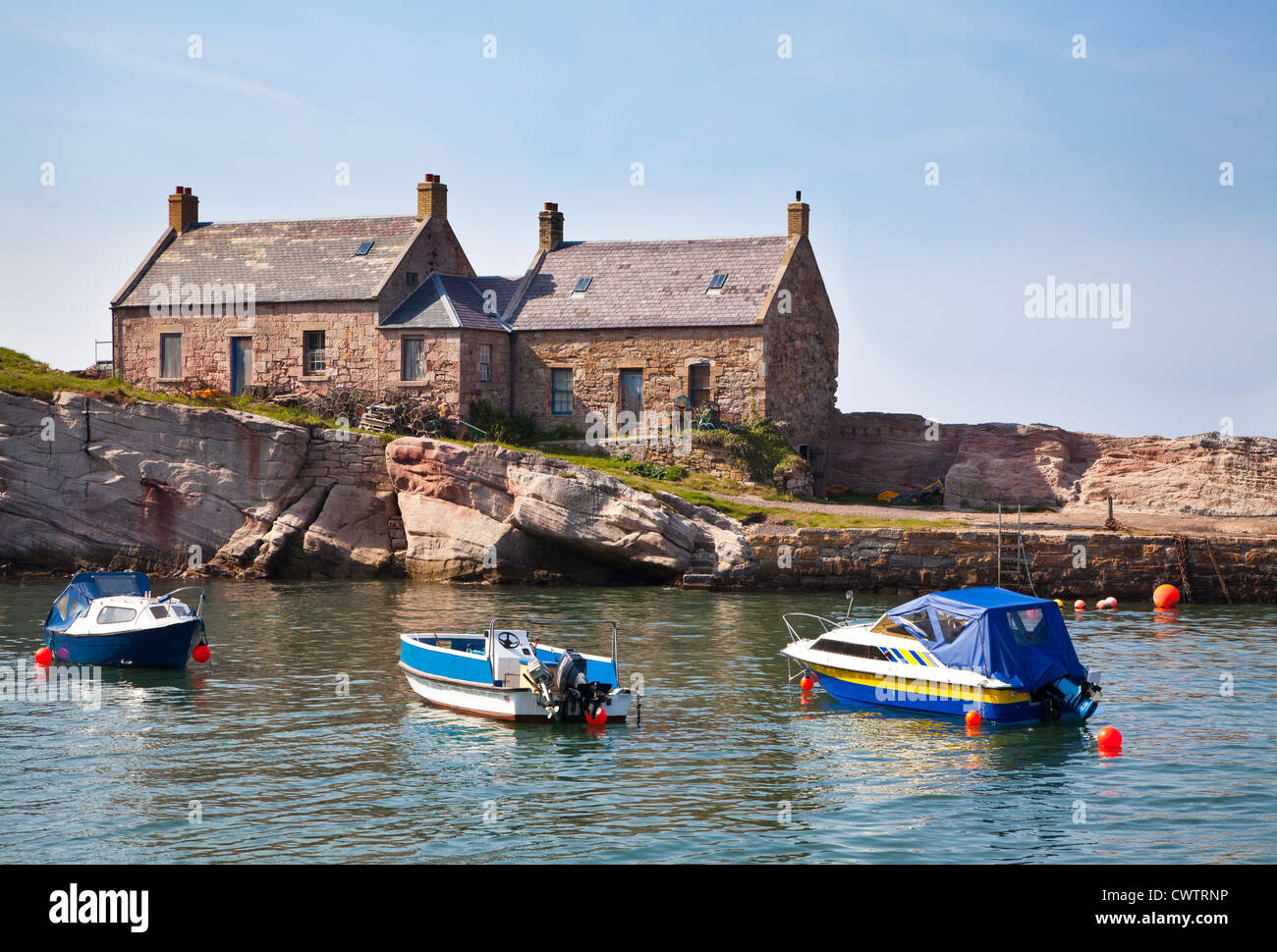 Cove harbour, Scottish Borders, Scotland Stock Photo Alamy