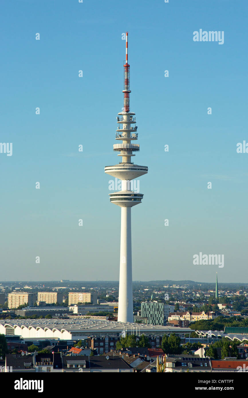 television tower, Hamburg, Germany Stock Photo
