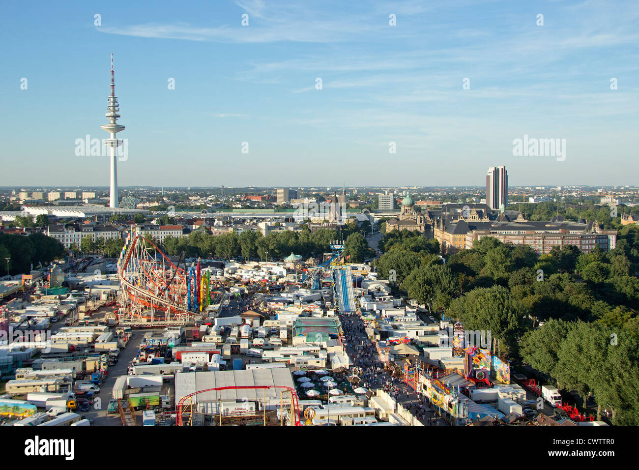 Dom (fun fair), Hamburg, Germany Stock Photo Alamy