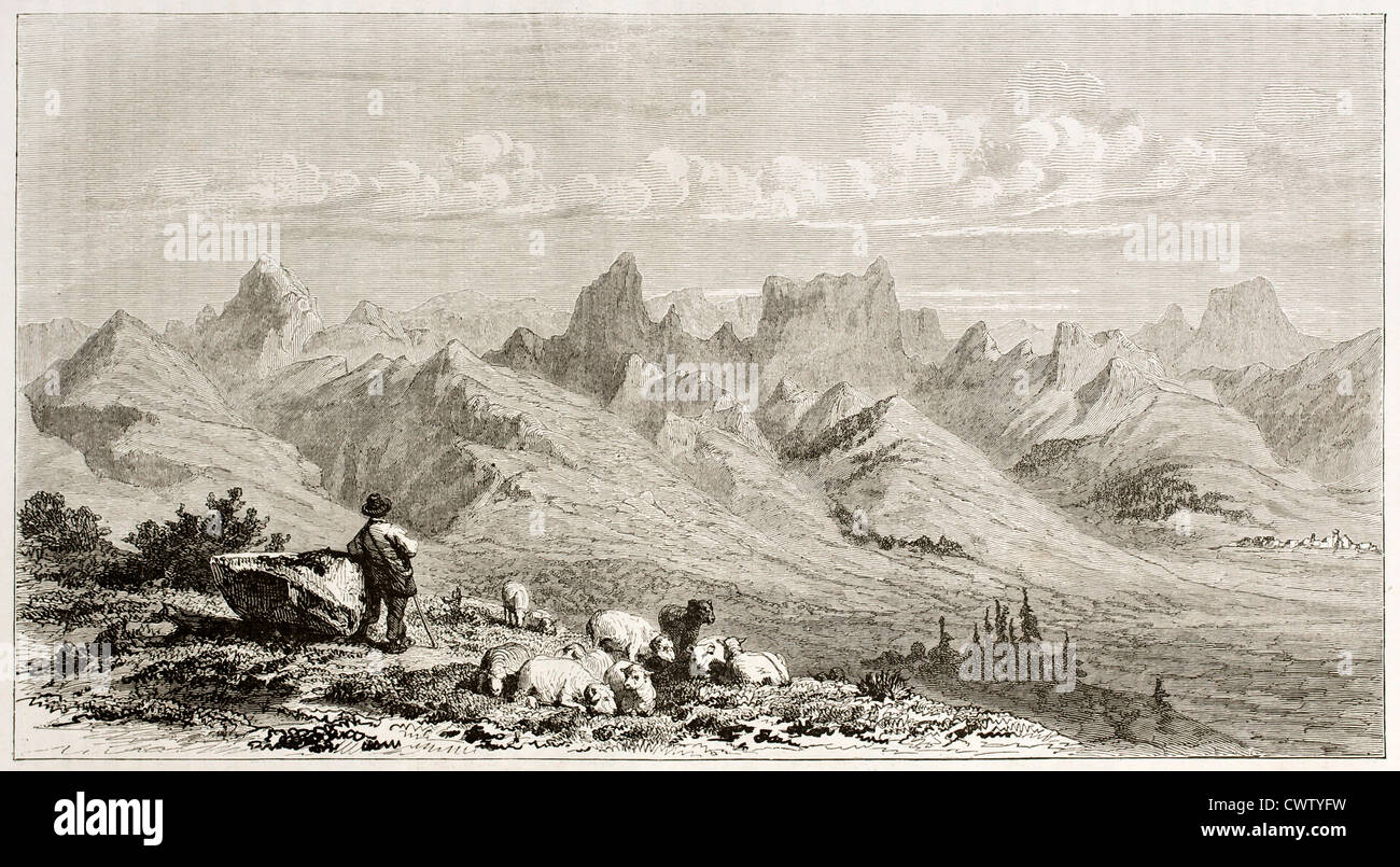 Massif of devoluy hi-res stock photography and images - Alamy