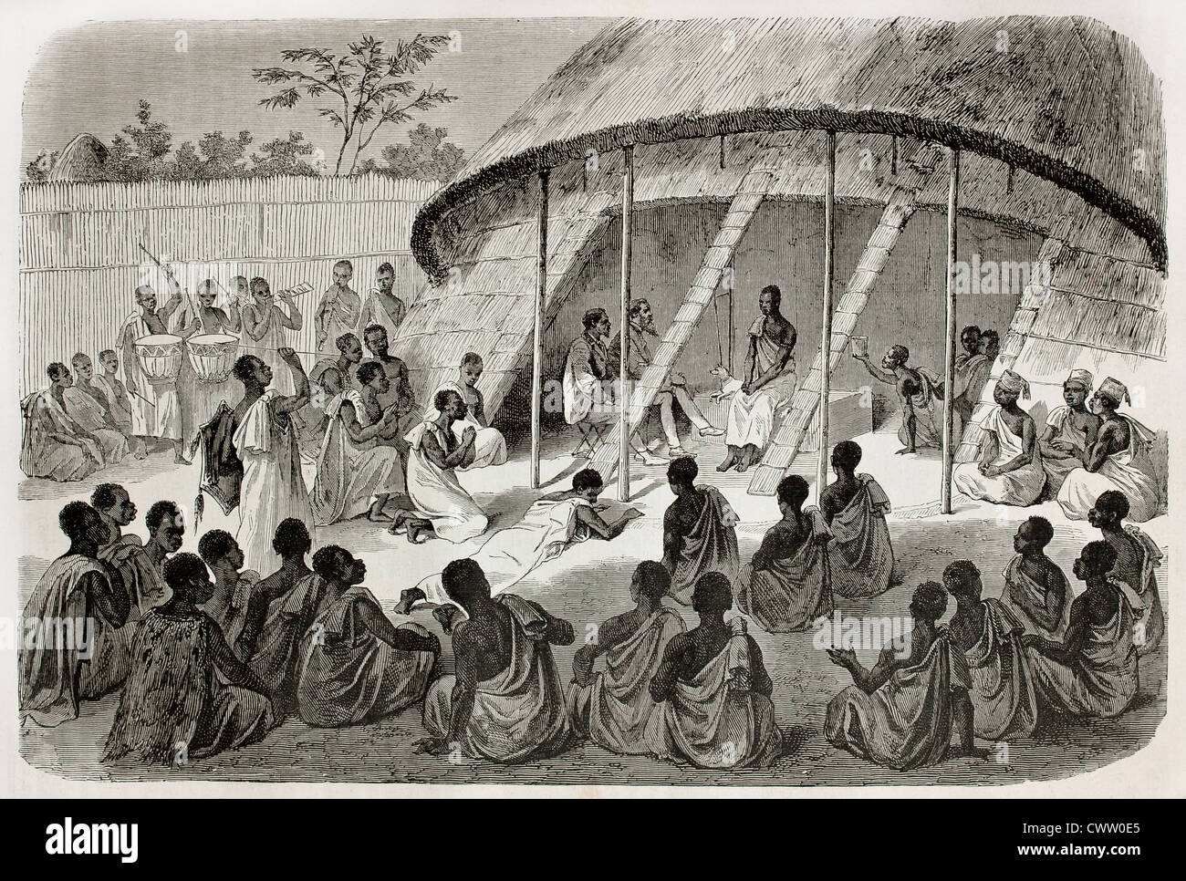 Mtesa, King of Uganda Stock Photo Alamy