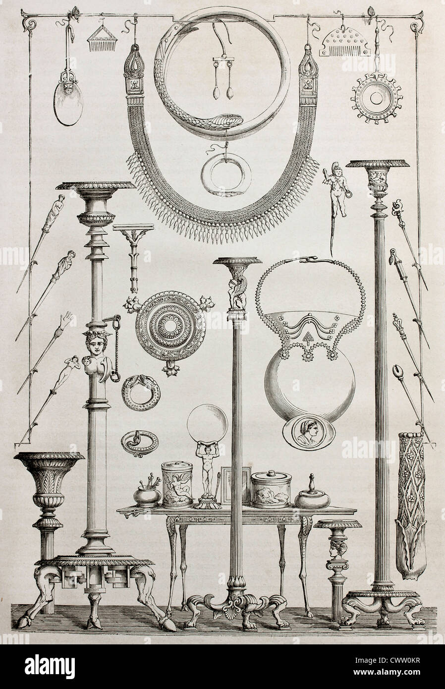 Jewelry ancient pompeii italy hires stock photography and images Alamy