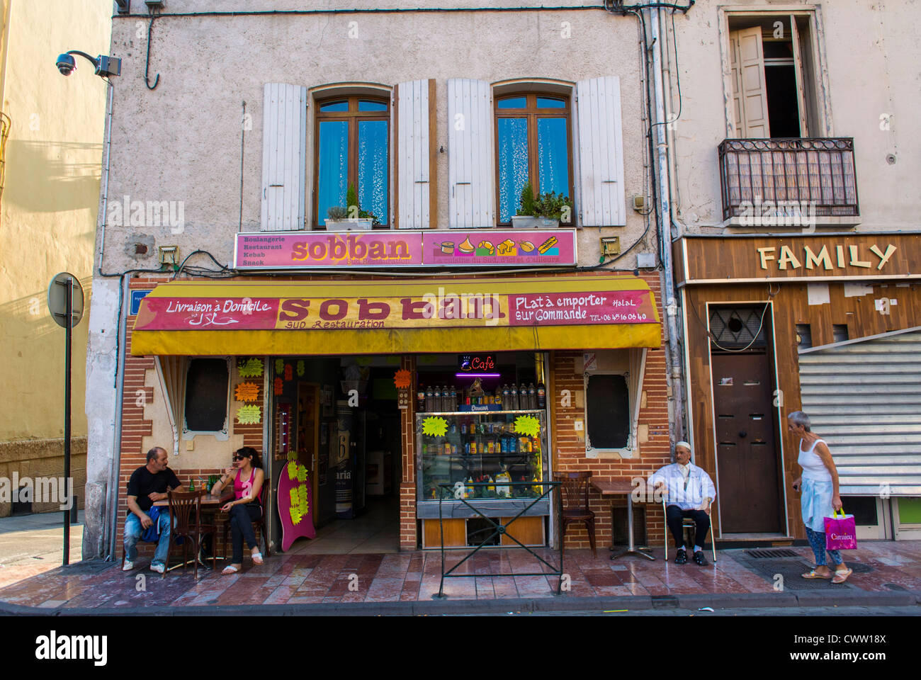 Perpignan, France, Old French Store Fronts, South of France, Arabian