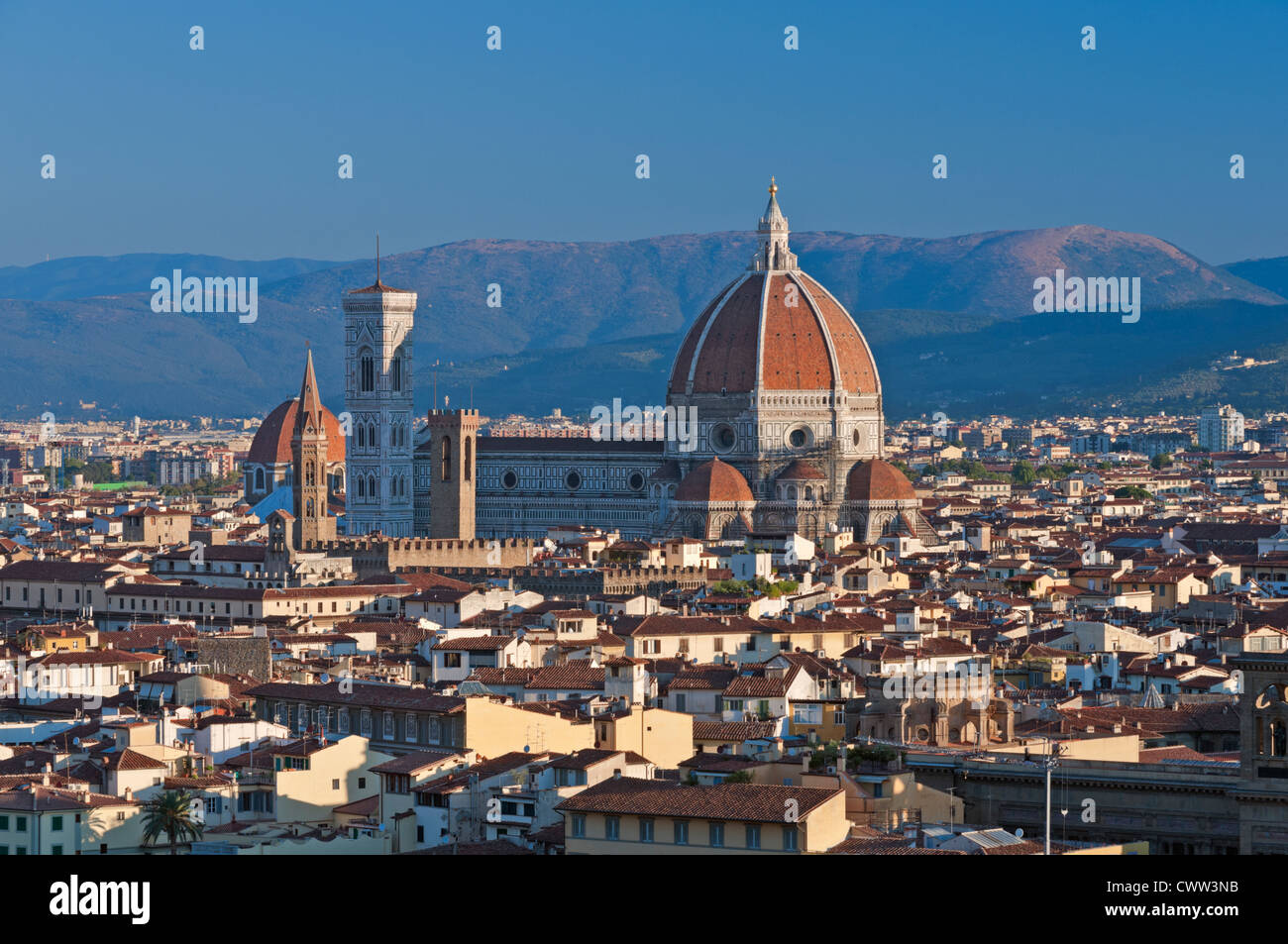 City view to Duomo Florence Tuscany Italy Stock Photo - Alamy