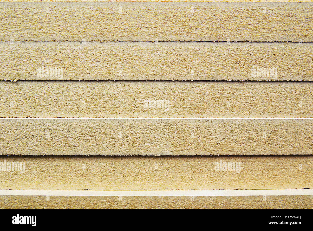 Stack of MDF hardboard Stock Photo Alamy