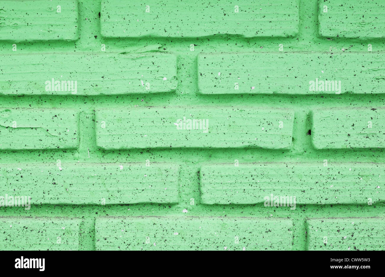green brick wall texture background Stock Photo - Alamy