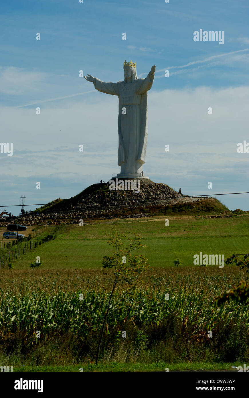 Statue of Christ, Swiebodzin, Poland Stock Photo Alamy
