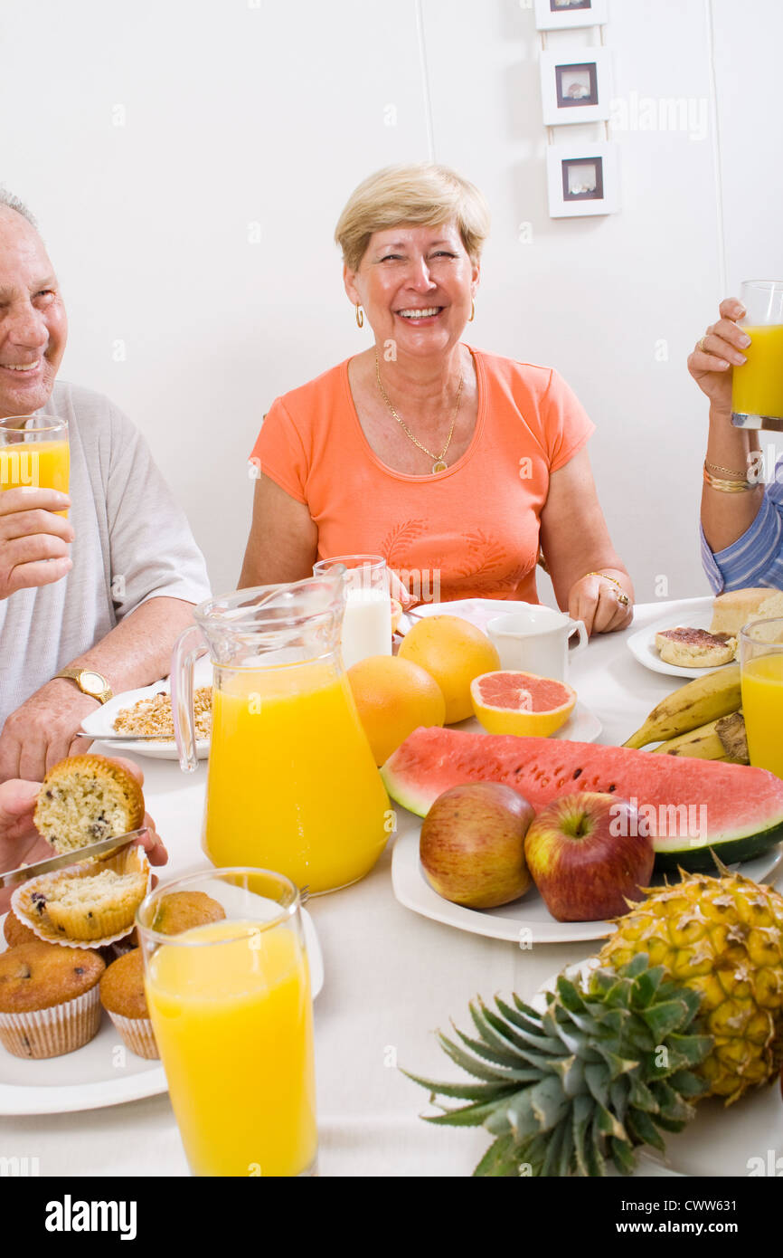 Man interacting female friend having hi-res stock photography and ...