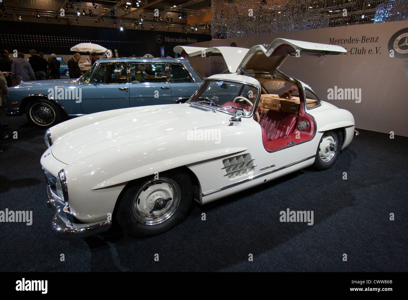 Mercedes-Benz 300 SL Roadster at the Techno Classica Essen motor show 2011 Stock Photo