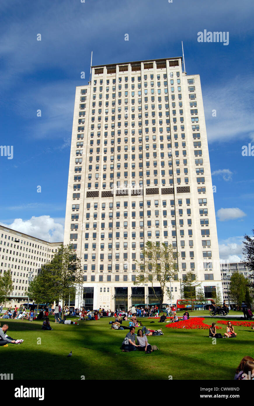 Shell headquarters in London Stock Photo