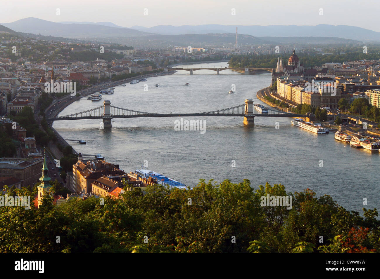 Sunset in budapest hi-res stock photography and images - Alamy