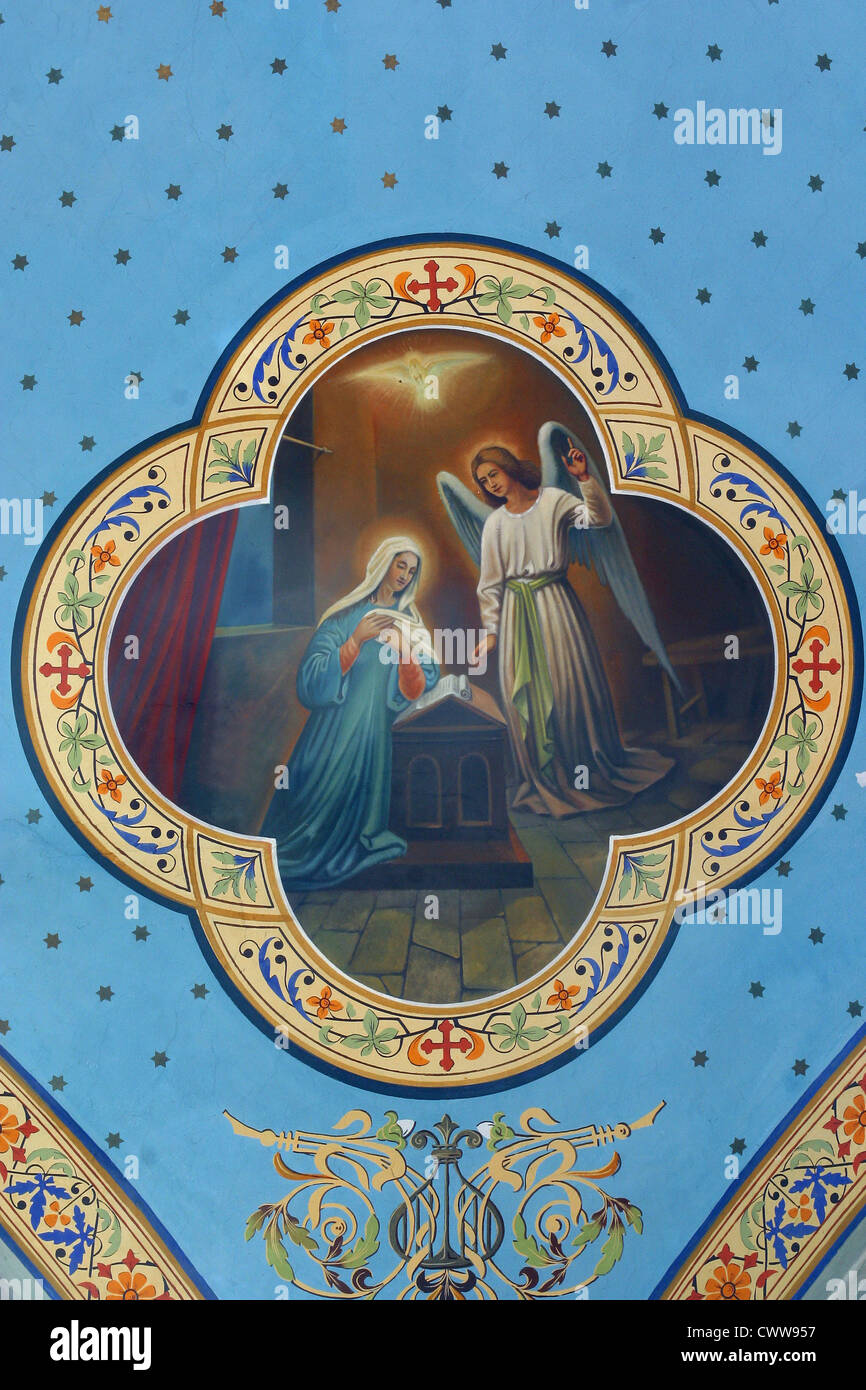 Virgin mary archangel saint hi-res stock photography and images - Alamy