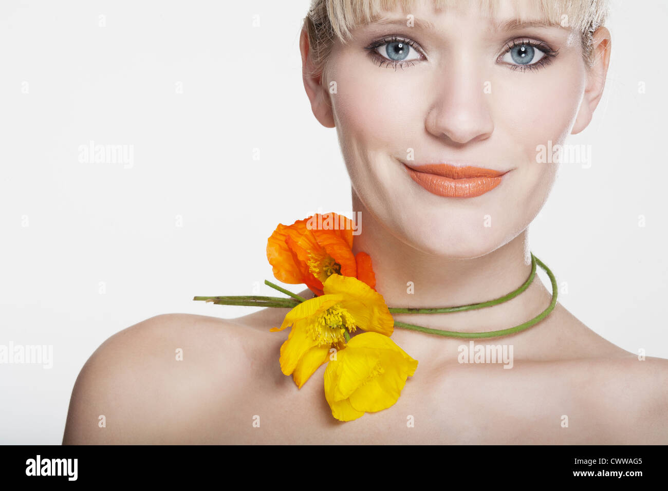 Lady Wearing Necklace High Resolution Stock Photography and Images - Alamy