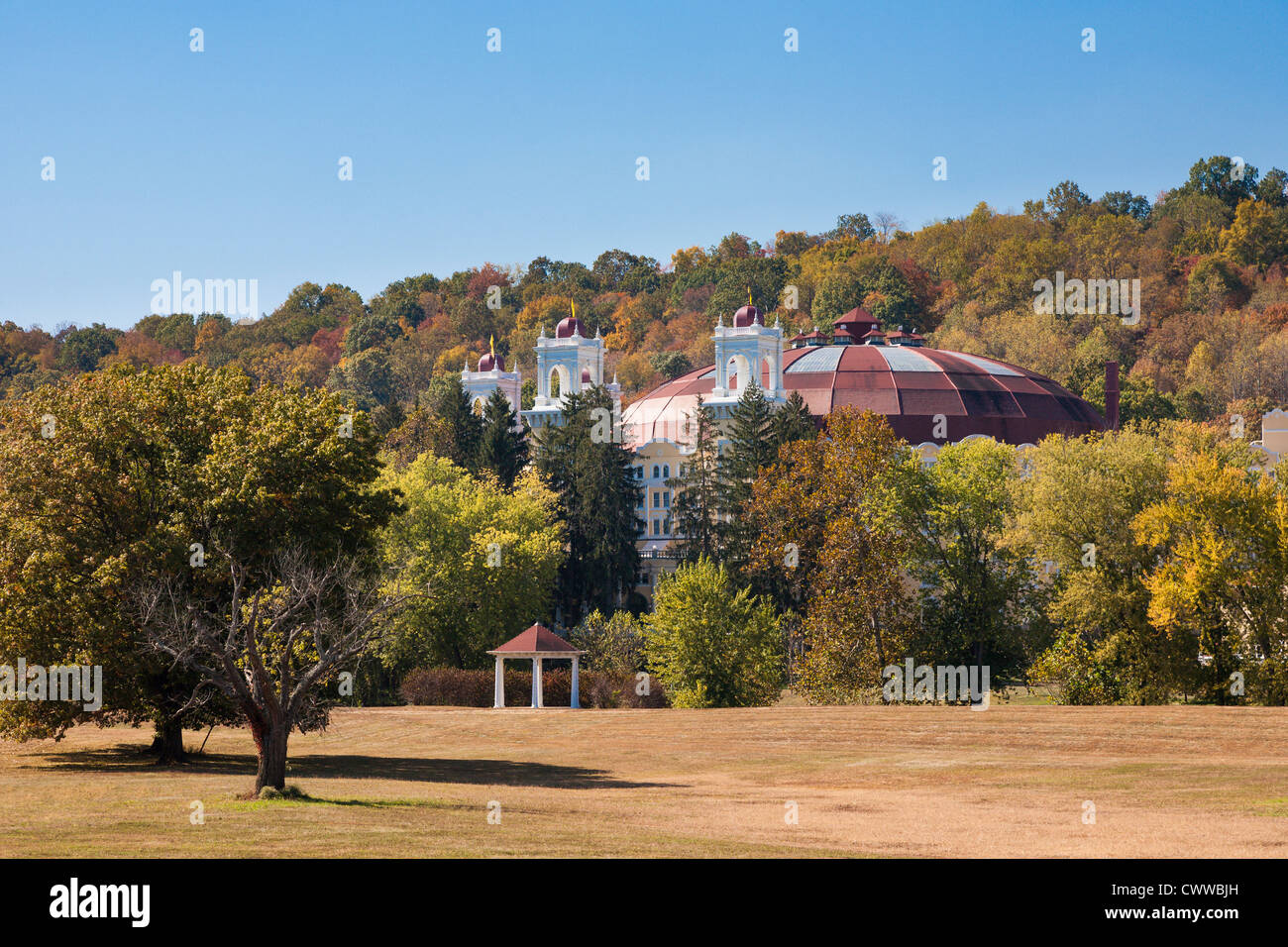 Historic West Baden Springs Hotel in French Lick, Indiana Stock Photo