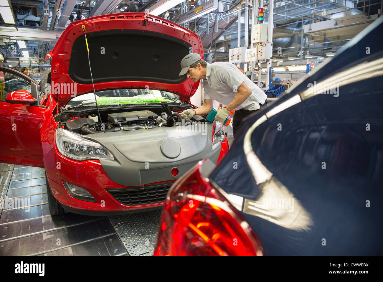 Car engine assembly line hires stock photography and images Alamy