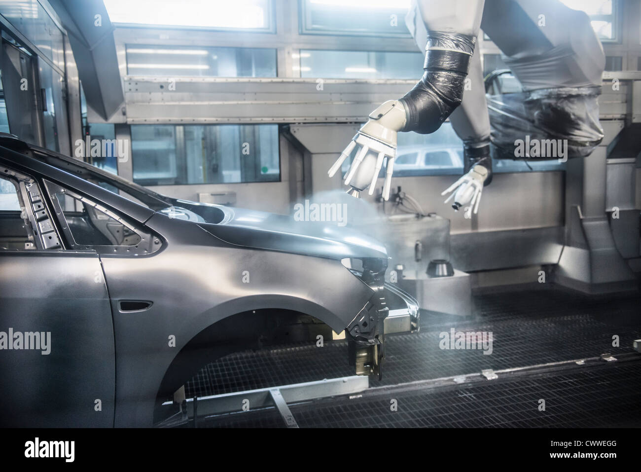Car Painting Robot High Resolution Stock Photography and Images Alamy