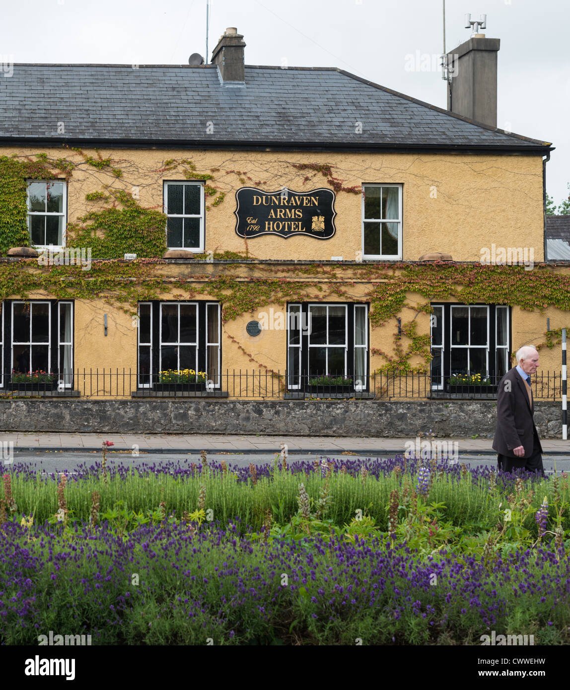 Dunraven Arms Hotel Adare County Limerick Ireland Stock - 