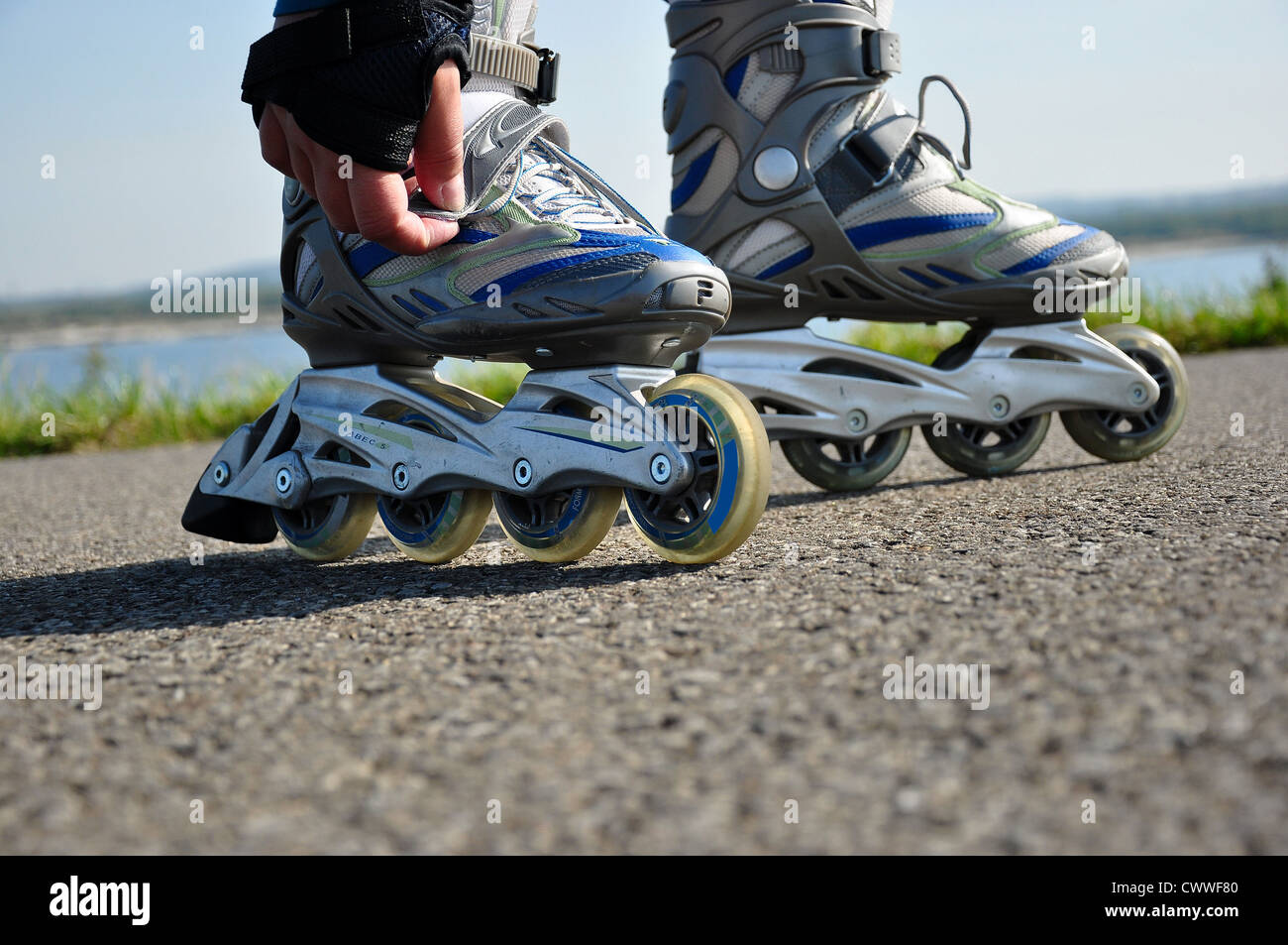 Inline skates hi-res stock photography and images - Alamy
