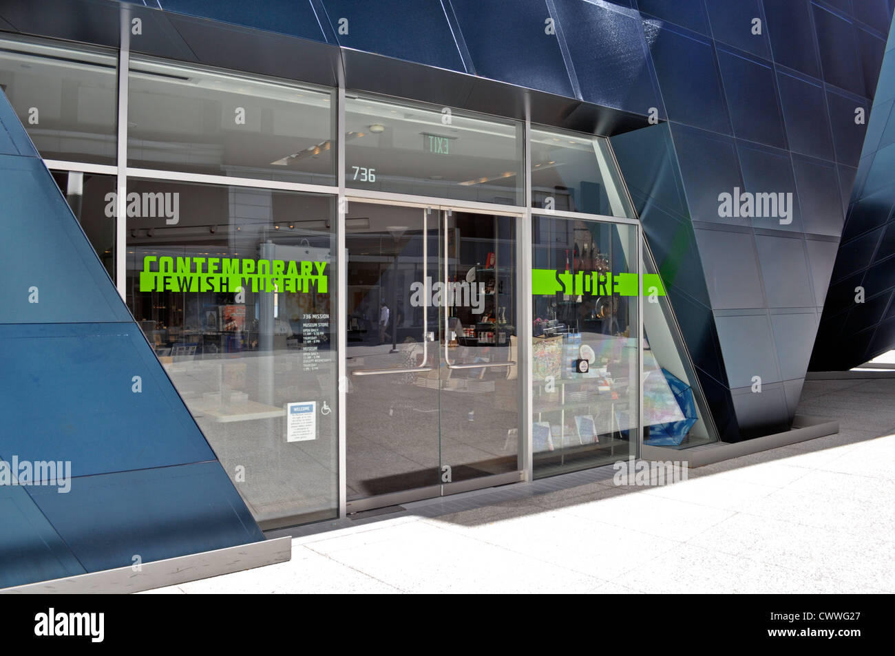 Contemporary Jewish Museum store San Francisco; California; USA, Stock Photo