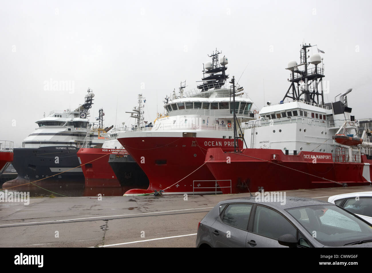 Offshore supply vessels hires stock photography and images Alamy