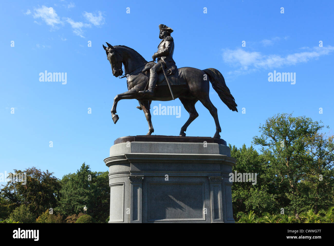 George washington equestrian monument hi-res stock photography and ...