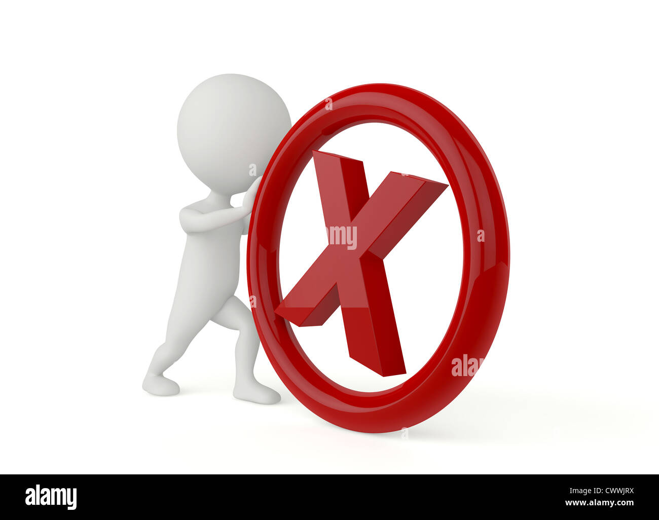 Red x sign hires stock photography and images Alamy