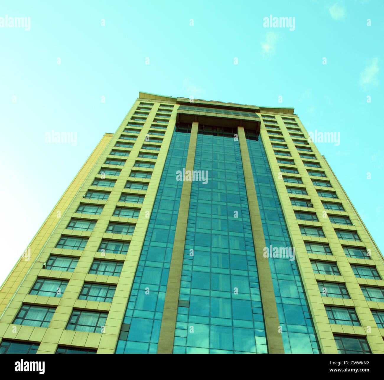 office building in business center Stock Photo Alamy