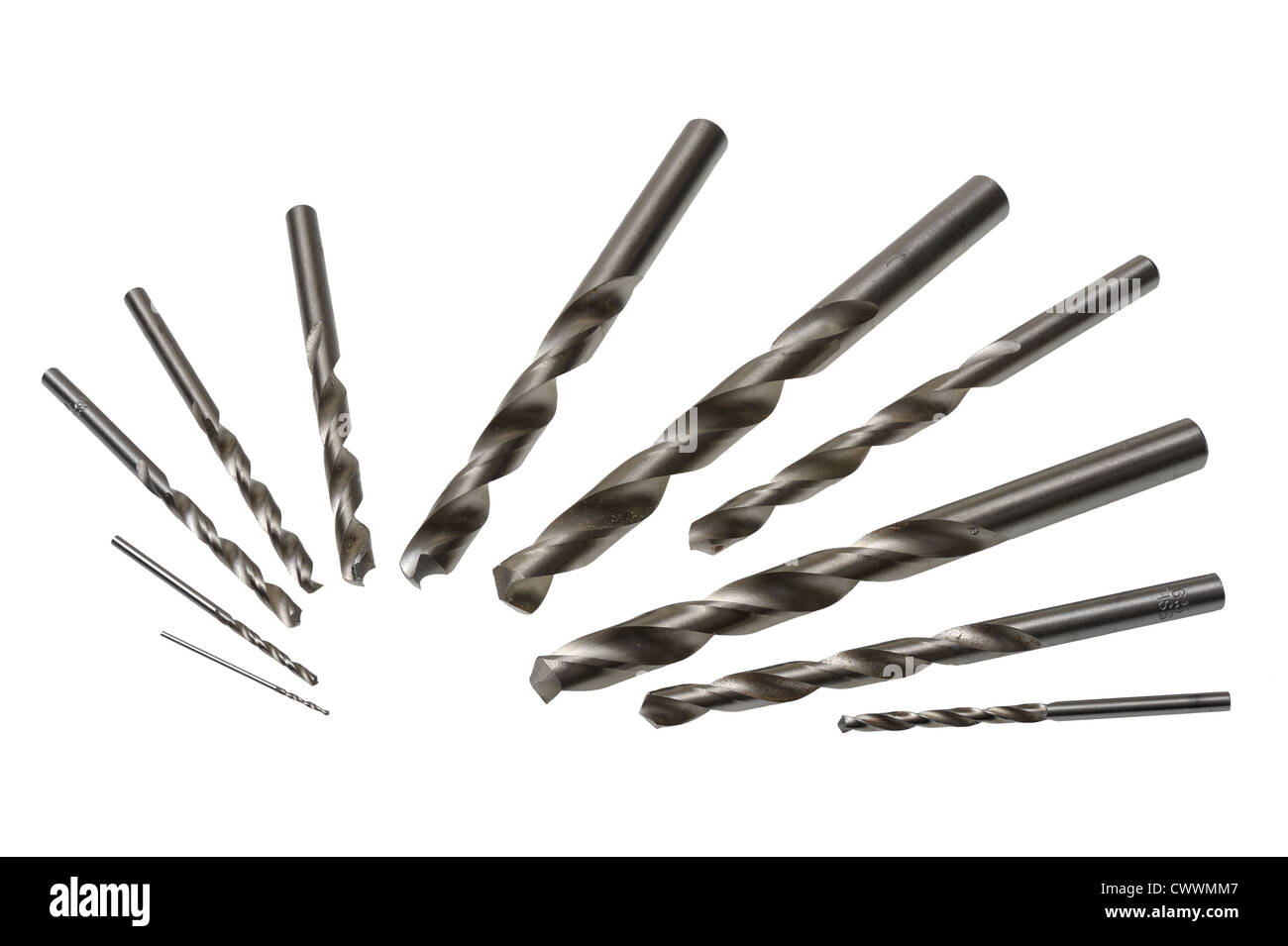 Drill bit sizes Cut Out Stock Images & Pictures Alamy