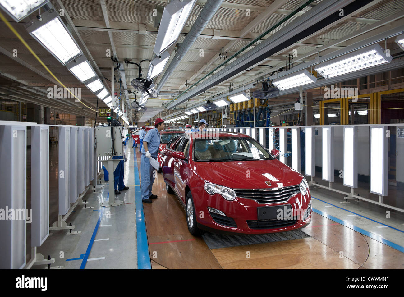 Roewe car factory of Shanghai Automotive Industry Corporation Stock