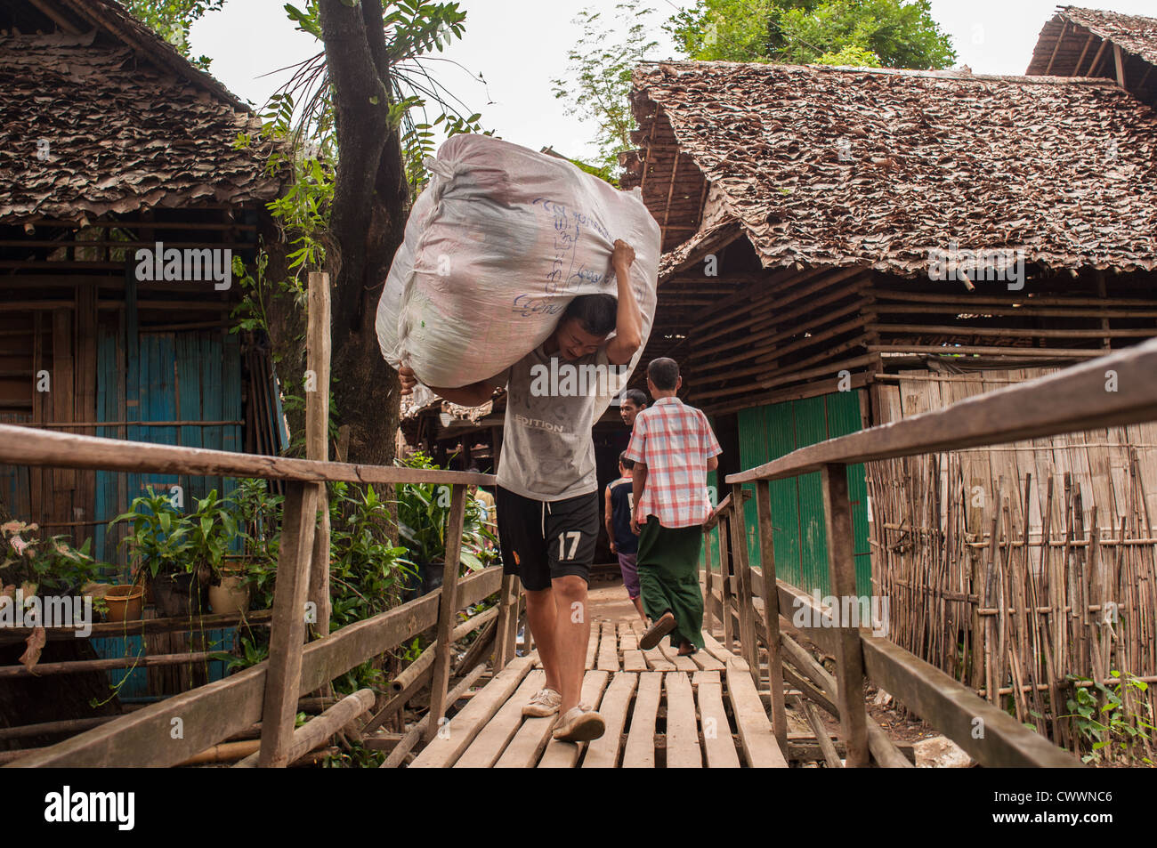 Mae La, the largest refugee camp in Thailand for Burmese refugees