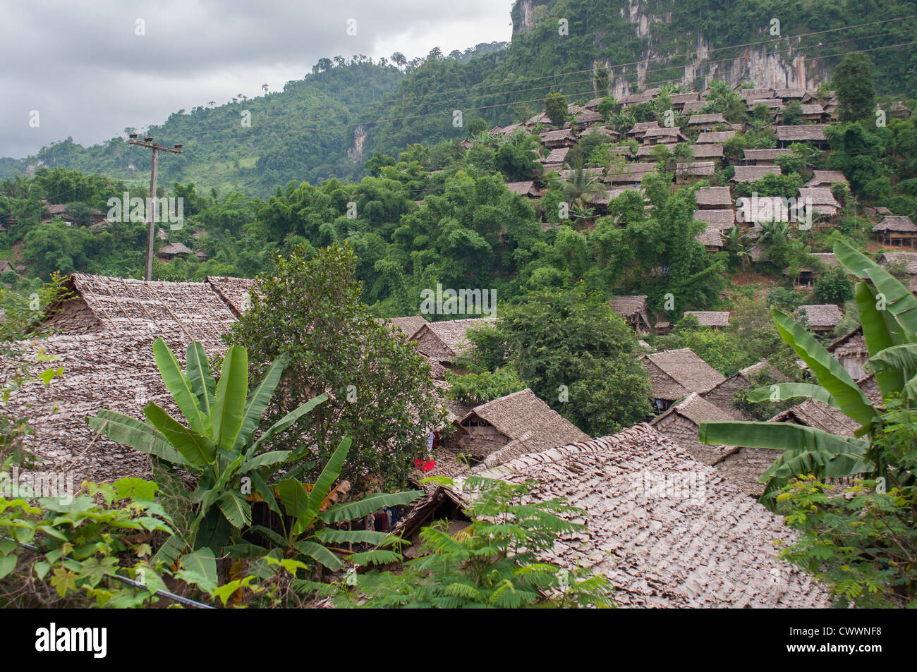 Mae La, the largest refugee camp in Thailand for Burmese refugees