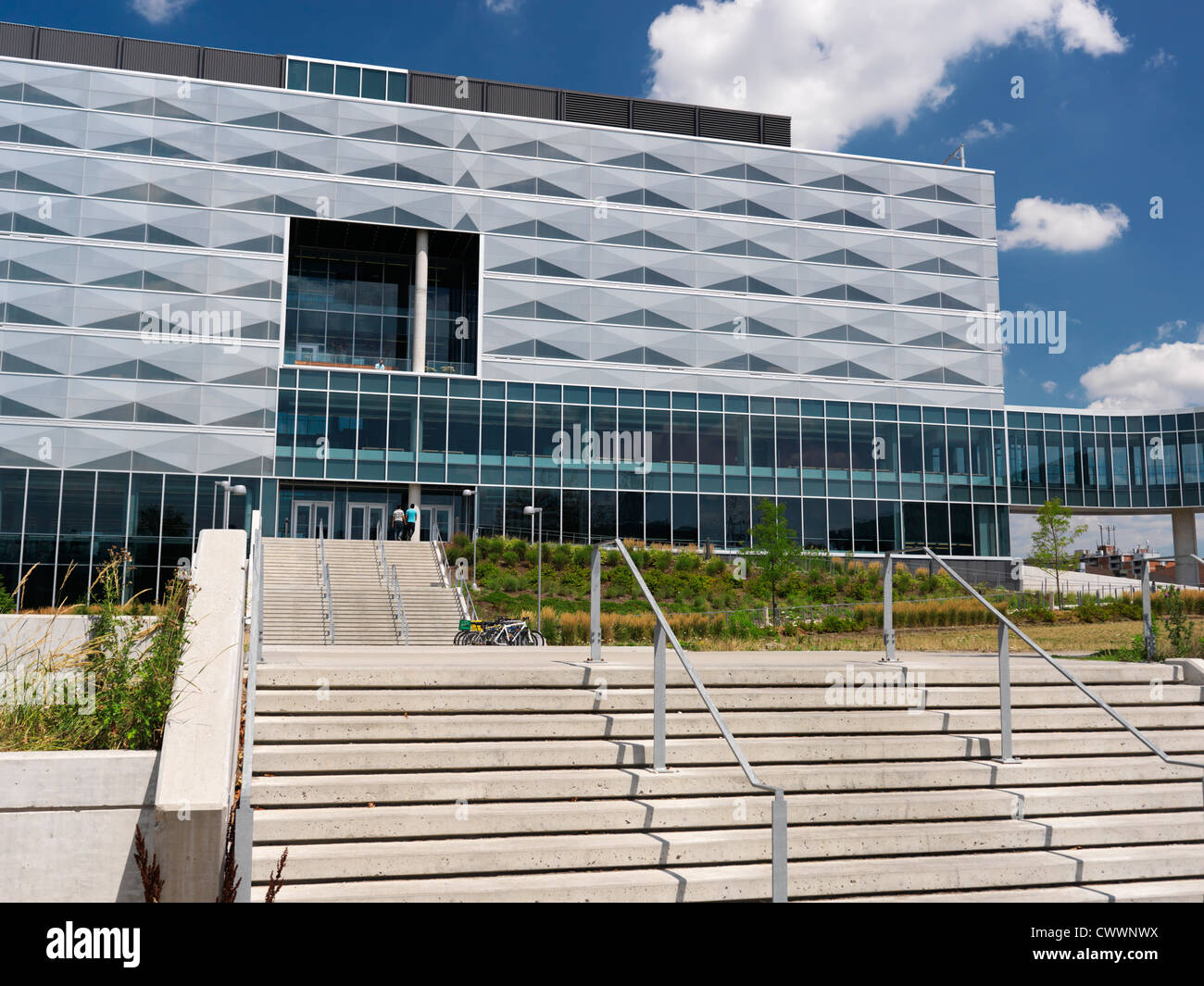 University of Waterloo Engineering 5 building. Waterloo, Ontario, Canada 2012. Stock Photo