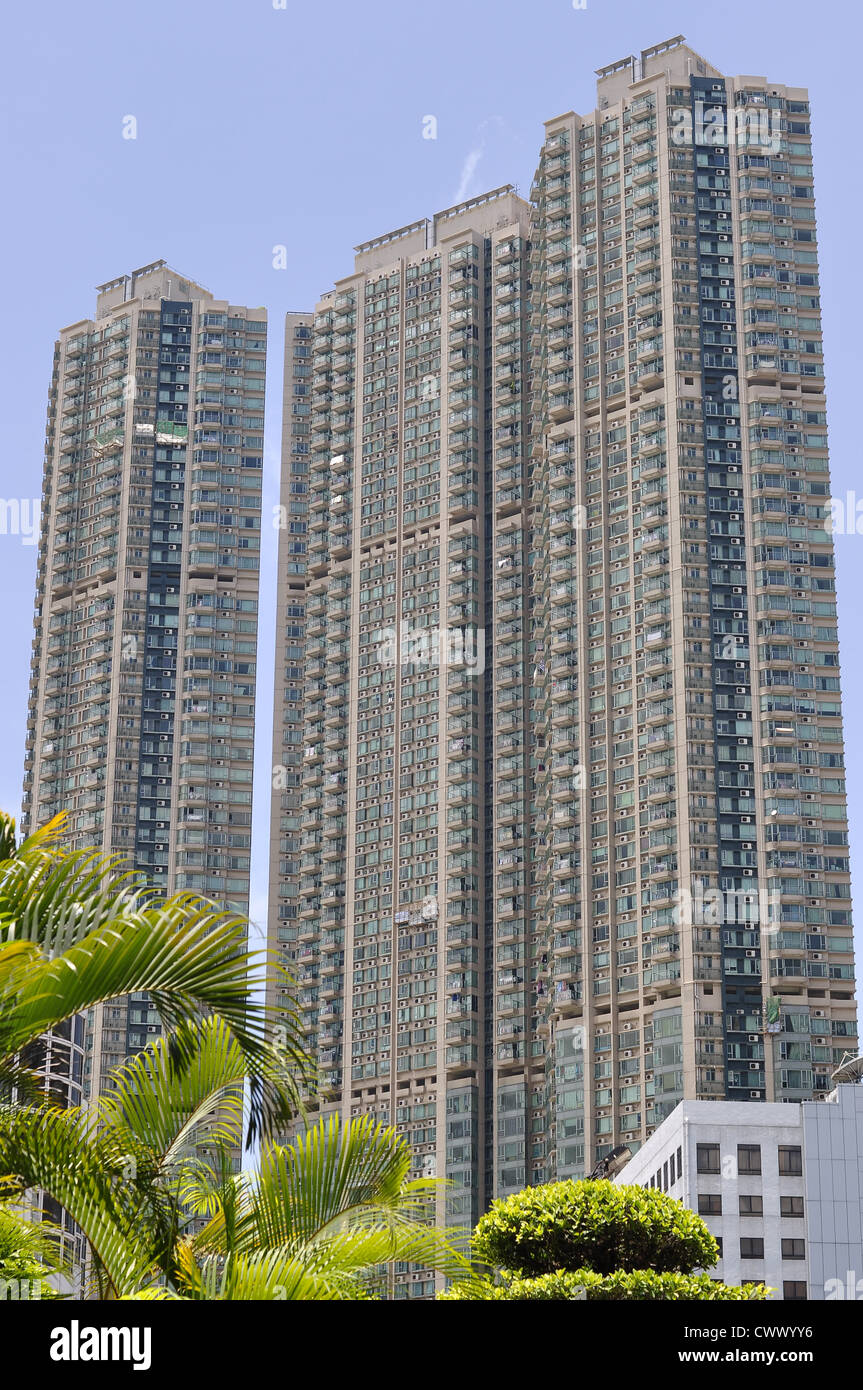 Hong kong high rise building hires stock photography and images Alamy