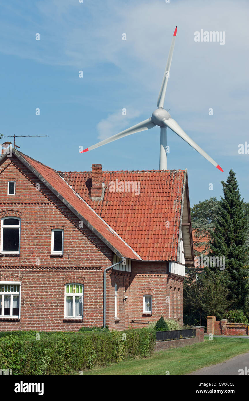 Enercon E126 wind turbine, Germany Stock Photo Alamy