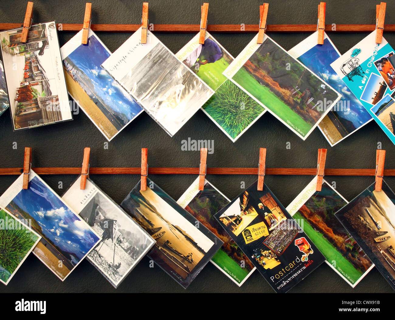 Thailand Postcard In Postcard Shop Stock Photo Alamy Thailand Postcard In Postcard Shop Stock Photo Alamy