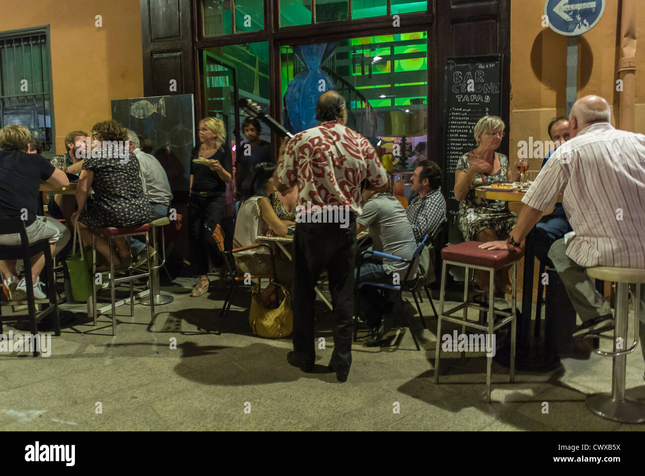 Typical French Terrace High Resolution Stock Photography And Images Alamy