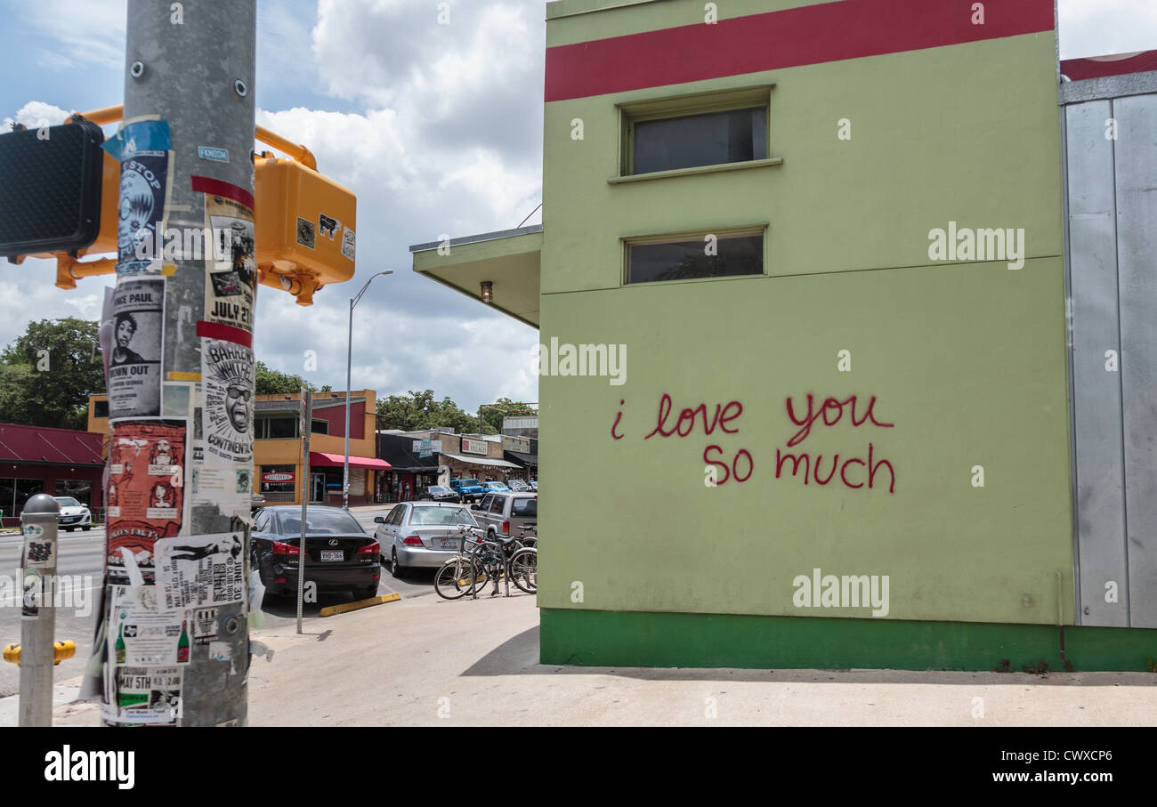 I Love You So Much Mural On South Congress Avenue In Austin Texas Stock Photo Alamy I Love You So Much Mural On South Congress Avenue In Austin Texas Stock Photo Alamy