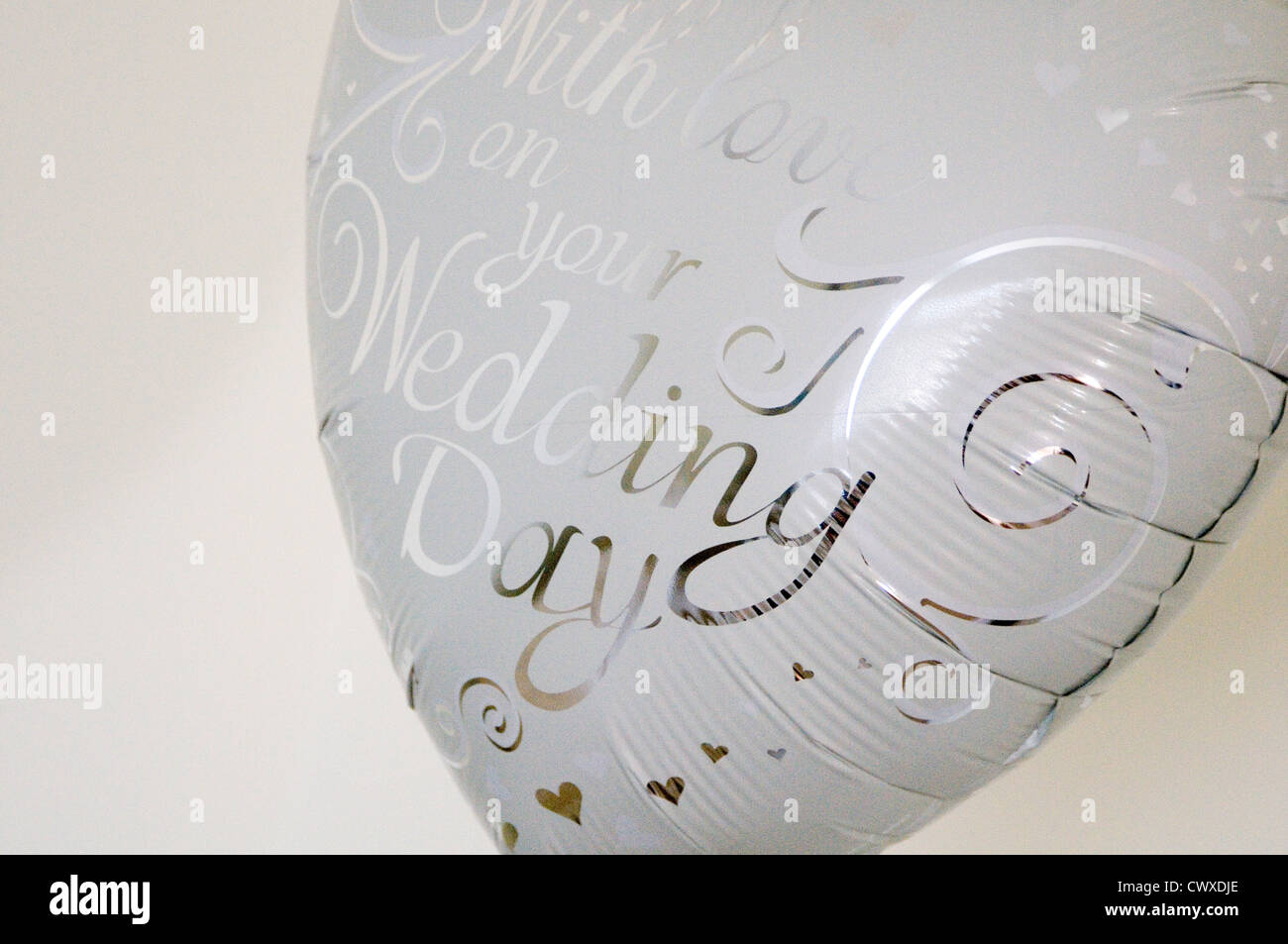 wedding day balloon balloons helium wedding weddings Stock Photo Alamy