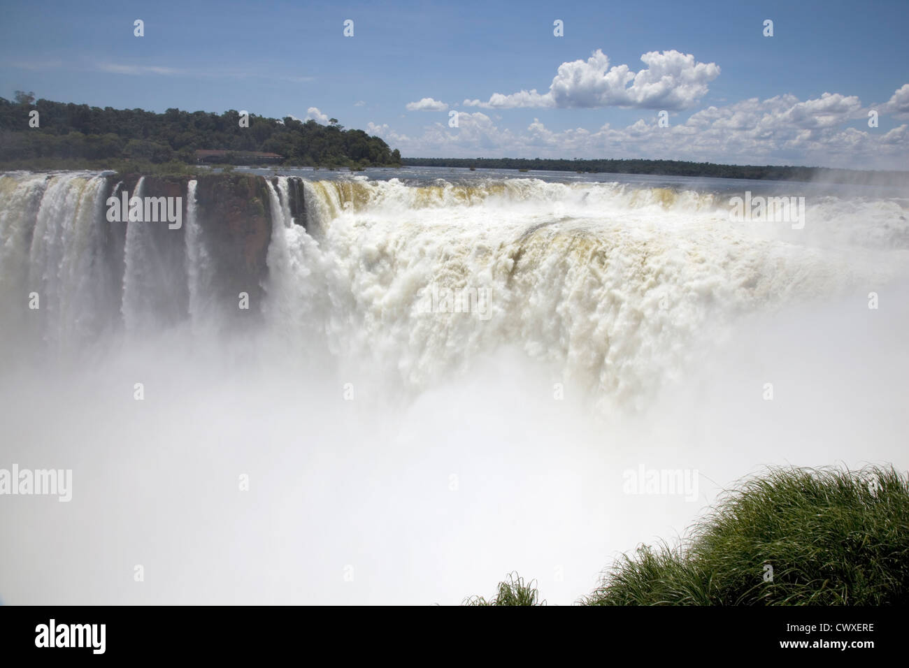 Devil's Throat, Iguazu falls, Misiones, Argentina Stock Photo